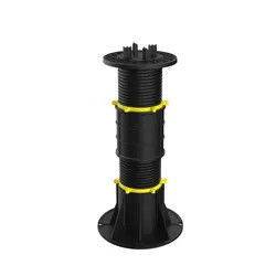 45mm-80mm justierbarer Plastiksockel-keramische Unterstützungen für Fußbodendecking im Freien