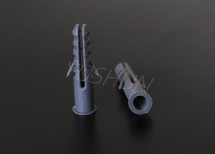 Plastik- Nylon-14*75mm helles oder dunkles Grey Color Plastic Wall Plug schrauben Gebrauch für Wand