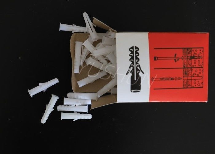 Plastik- Nylon-14*75mm helles oder dunkles Grey Color Plastic Wall Plug schrauben Gebrauch für Wand
