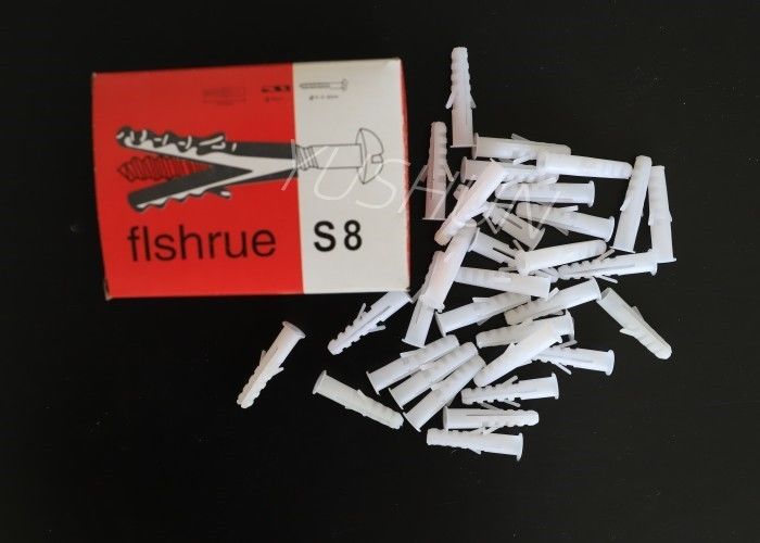 Nylontrockenmauer-Expansions-Plastikanschlussstecker-Schraubanker pp. PET M6 M8 M10 M12