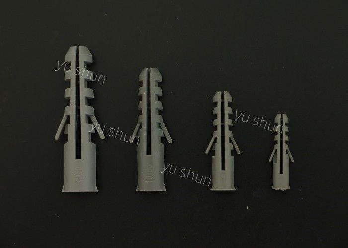 Nylon-8*40mm dunkle Grey Color Plastic Wall Plug-Schraube/Plastikwand-Anker-Gebrauch für Wand