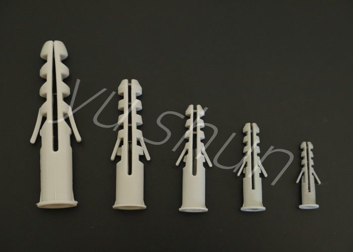 Plastik erweitert Nägel mit Grey Color Plastic Wall Plug-Schrauben-Gebrauch der Schrauben-6mm des Licht-S6 für Wand