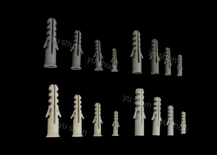 Alle Größen Graue Kunststoff Wandstecker Schraube Erweiterung kundenspezifische Farbe