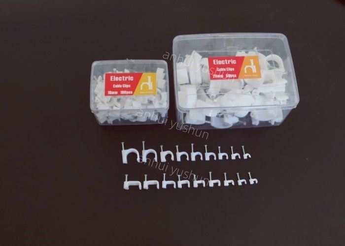 Einfache Installation von Plastikkabelclips für den Innen- und Außenbereich mit Eigenschaften und Vorteilen