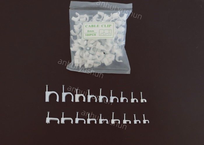 Einfache Installation von Plastikkabelclips für den Innen- und Außenbereich mit Eigenschaften und Vorteilen