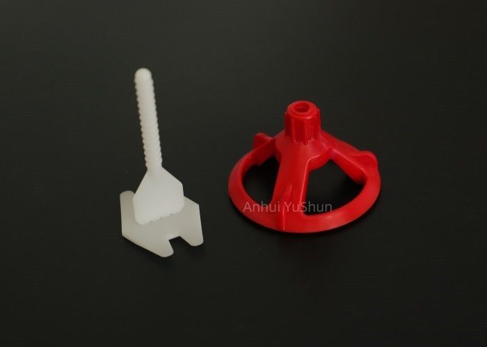 Pom Material Red Spin Doctor-Bodenfliese, die System 2mm für Fliesen-Position planiert