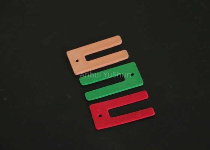 6mm glasierende Plastikfenster-Verpacker U Shim Type Horseshoe