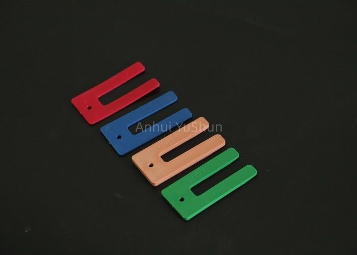 3.2MM U formen Plastik- Hufeisen-Shim Tile Spacers Window Frame-Verpacker für keramischen Wand-Boden