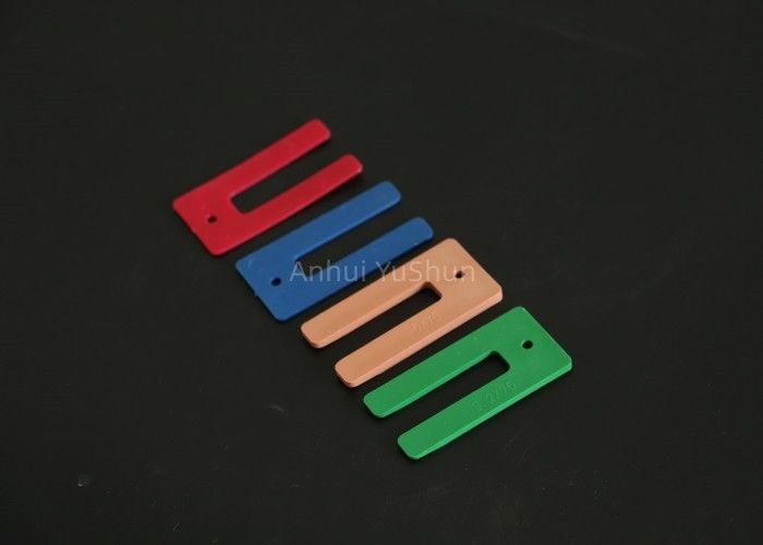 3.2MM U formen Plastik- Hufeisen-Shim Tile Spacers Window Frame-Verpacker für keramischen Wand-Boden