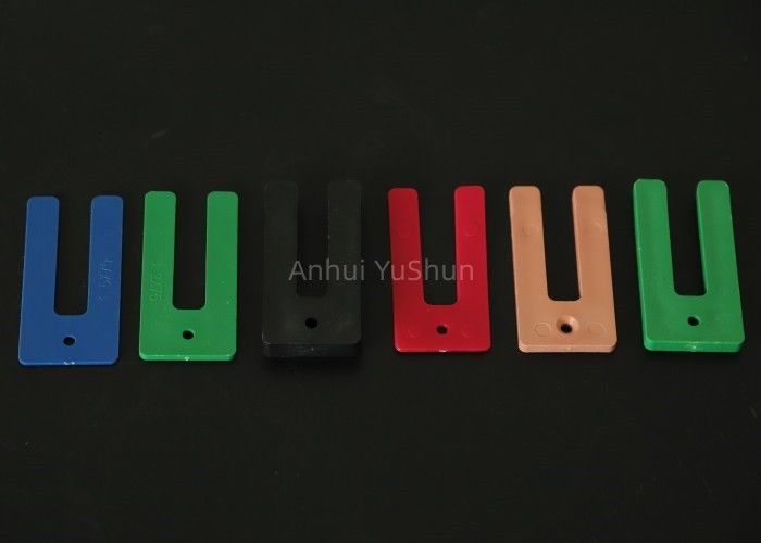 3.2MM U formen Plastik- Hufeisen-Shim Tile Spacers Window Frame-Verpacker für keramischen Wand-Boden