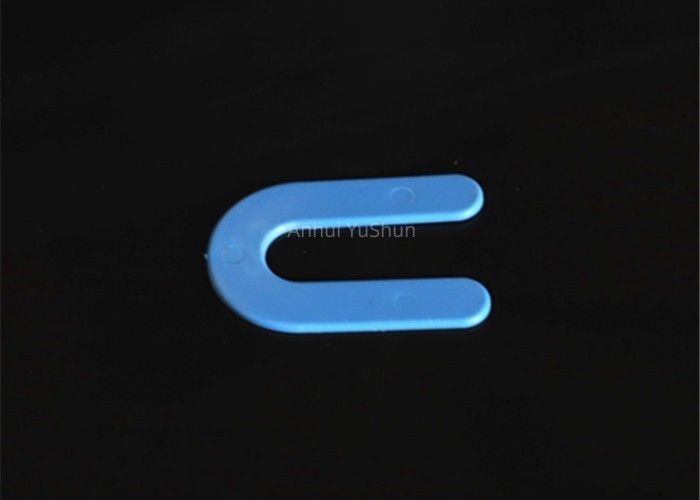6mm Plastikhufeisenfliesen-Distanzscheiben-U-förmige Unterlegscheiben für keramischer Wand-Boden-gelbe Farbe