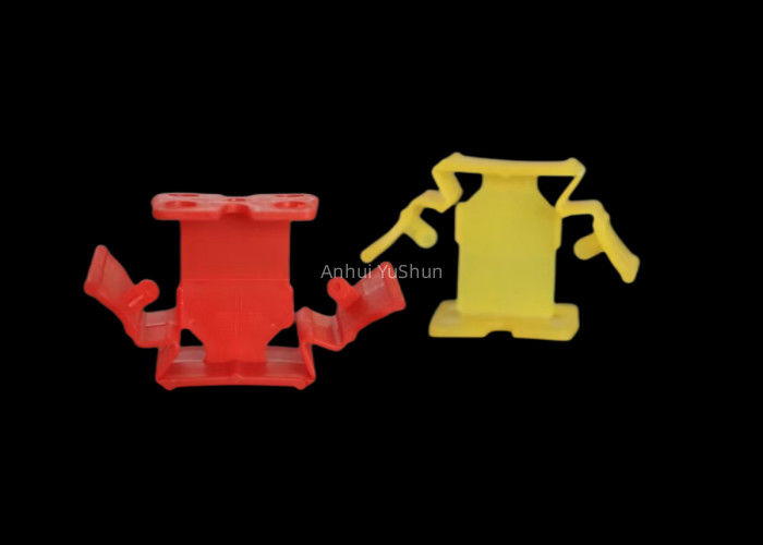 Decken Sie das Planieren von System-Clipn mit Ziegeln und zwängt 1/16 1mm 1.5mm für Boden-Wand-Fliesenbelag-rote Farbe
