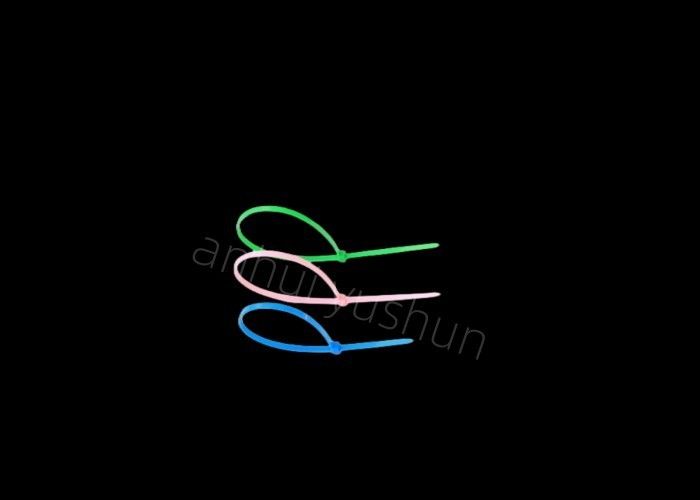 Nylonplastikkabel Pa66 TieNylon-Zipplastikkabelbinder 200mm 250mm 300mm Soem Nylon66