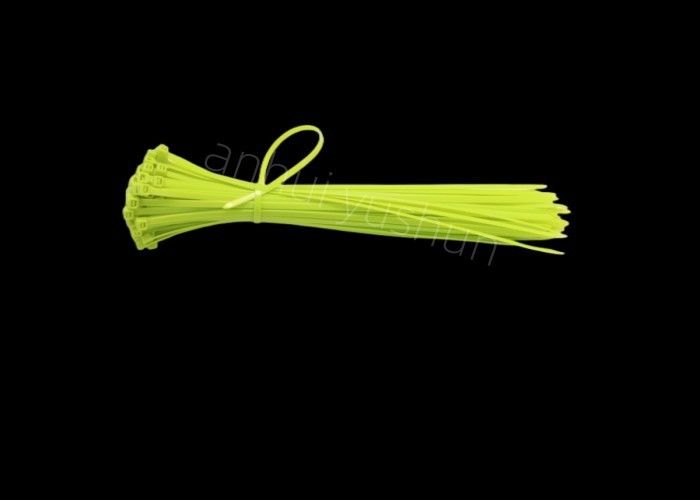 Hohe Festigkeit Kunststoff-Nylon-Kabelband Temperaturbereich -40°C bis 85°C Zugfestigkeit 18lbs