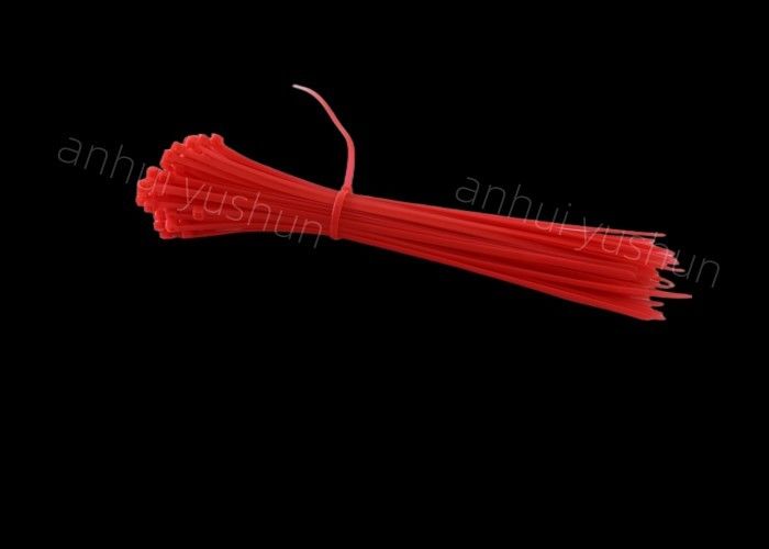 Hohe Festigkeit Kunststoff-Nylon-Kabelband Temperaturbereich -40°C bis 85°C Zugfestigkeit 18lbs