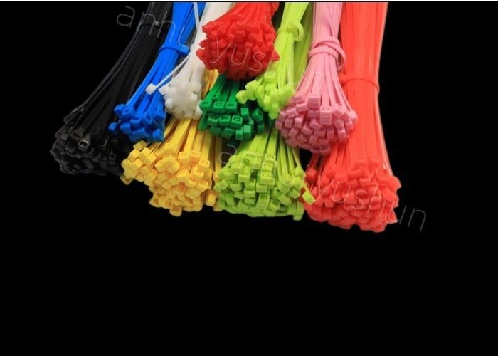 Selbst, der Massenmaterial der zipbindungs-Kabelbinder-Kabelbinder-370mm des Nylon-6/6 zuschließt